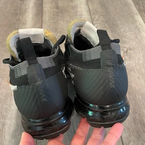 RARE nike air VaporMax FK 2017 black white - toestory.in display picture 1